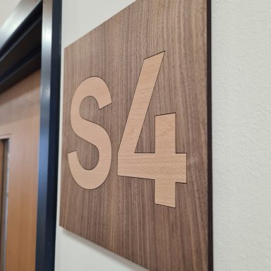 Wooden Wall Sign