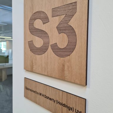 Wooden Wall Sign